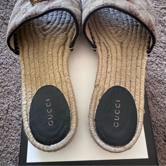 Gucci Espadrille Slides - Picture 6 of 9